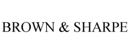 BROWN & SHARPE
