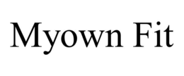 MYOWN FIT