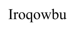 IROQOWBU