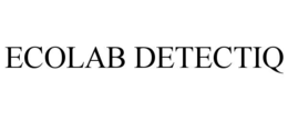 ECOLAB DETECTIQ