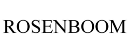 ROSENBOOM