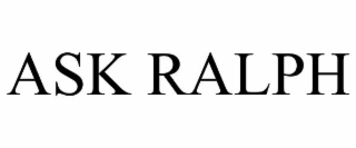 ASK RALPH