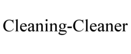 CLEANING-CLEANER
