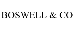 BOSWELL & CO