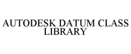 AUTODESK DATUM CLASS LIBRARY