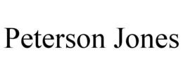 PETERSON JONES