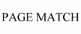 PAGE MATCH