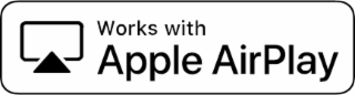 WORKS WITH APPLE AIRPLAY