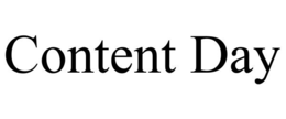 CONTENT DAY