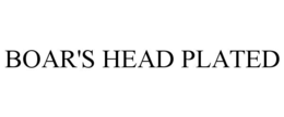 BOAR'S HEAD PLATED