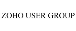 ZOHO USER GROUP
