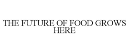 THE FUTURE OF FOOD GROWS HERE