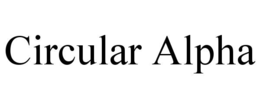 CIRCULAR ALPHA
