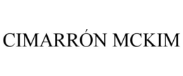 CIMARRÓN MCKIM