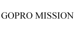 GOPRO MISSION