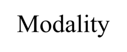 MODALITY