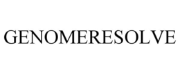 GENOMERESOLVE