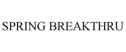 SPRING BREAKTHRU