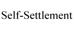 SELF-SETTLEMENT