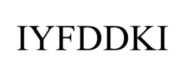 IYFDDKI