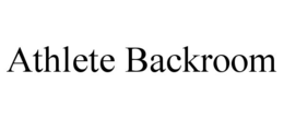 ATHLETE BACKROOM