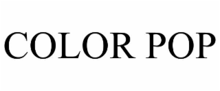 COLOR POP