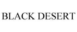 BLACK DESERT