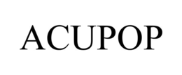 ACUPOP