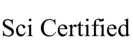 SCI CERTIFIED