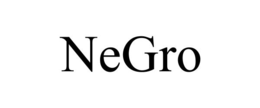 NEGRO