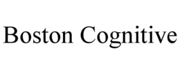 BOSTON COGNITIVE