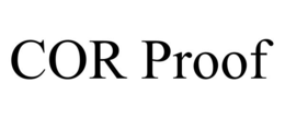 COR PROOF
