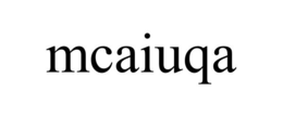 MCAIUQA