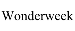 WONDERWEEK