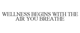 WELLNESS BEGINS WITH THE AIR YOU BREATHE