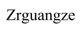 ZRGUANGZE