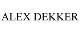 ALEX DEKKER