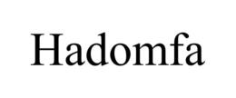 HADOMFA