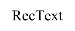 RECTEXT