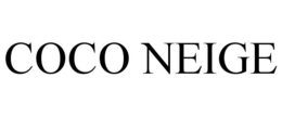 COCO NEIGE