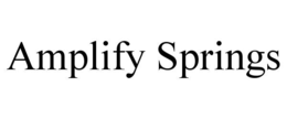 AMPLIFY SPRINGS