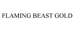 FLAMING BEAST GOLD