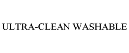 ULTRA-CLEAN WASHABLE