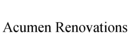 ACUMEN RENOVATIONS