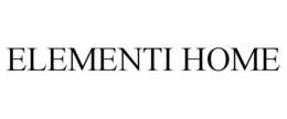 ELEMENTI HOME