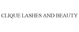 CLIQUE LASHES AND BEAUTY