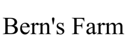 BERN'S FARM