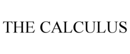 THE CALCULUS