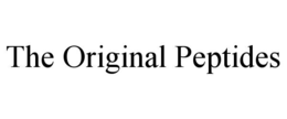 THE ORIGINAL PEPTIDES