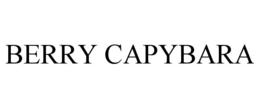BERRY CAPYBARA